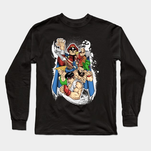 READY TO FIGHT? Long Sleeve T-Shirt by Skullpy